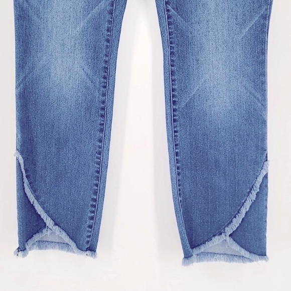 Jeans INC INTERNATIONAL CONCEPTS Blue Ankle Mid Rise Skinny Leg Regular Size 6 - Picture 4 of 12